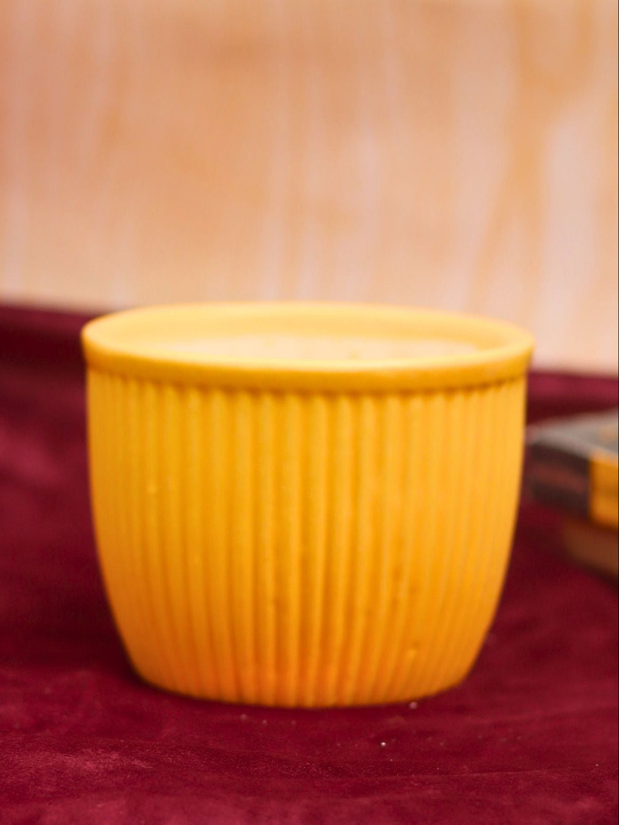 Sunshine Yellow Planter handmade in India