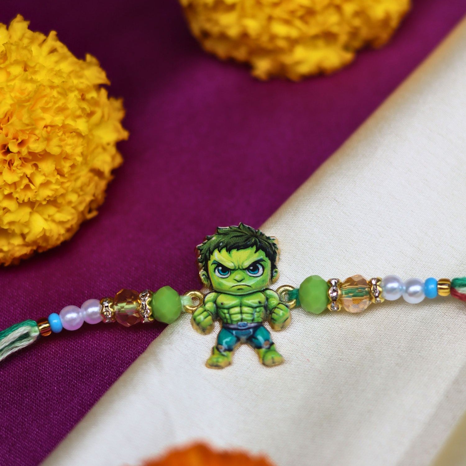 Hulk Rakhi with premium quality material