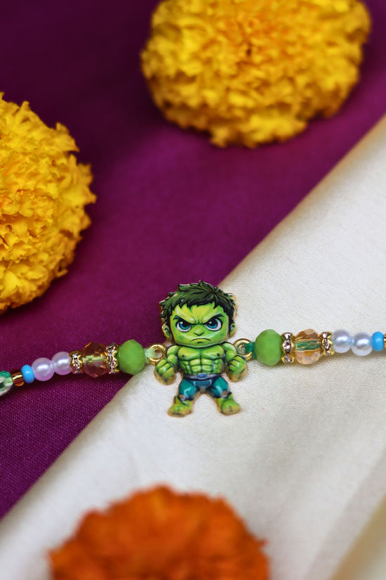 Hulk Rakhi with premium quality material