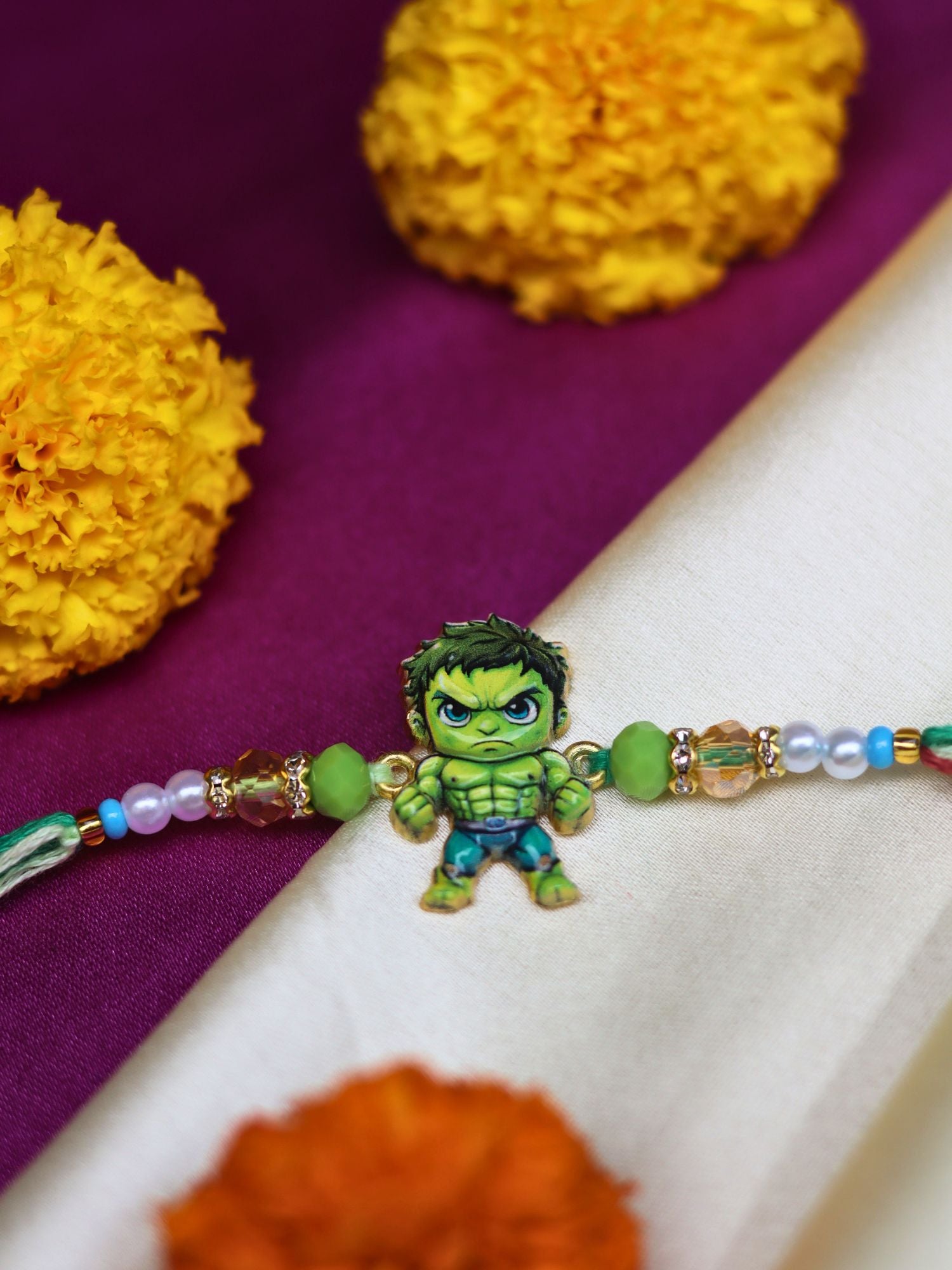 Hulk Rakhi with premium quality material