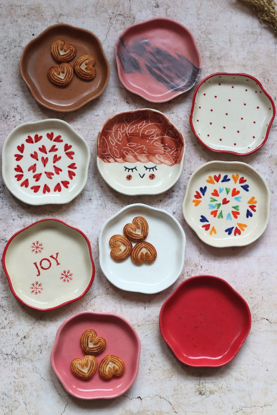 Set of 10 Dessert Delight Combo (for the price of 7) made by ceramic