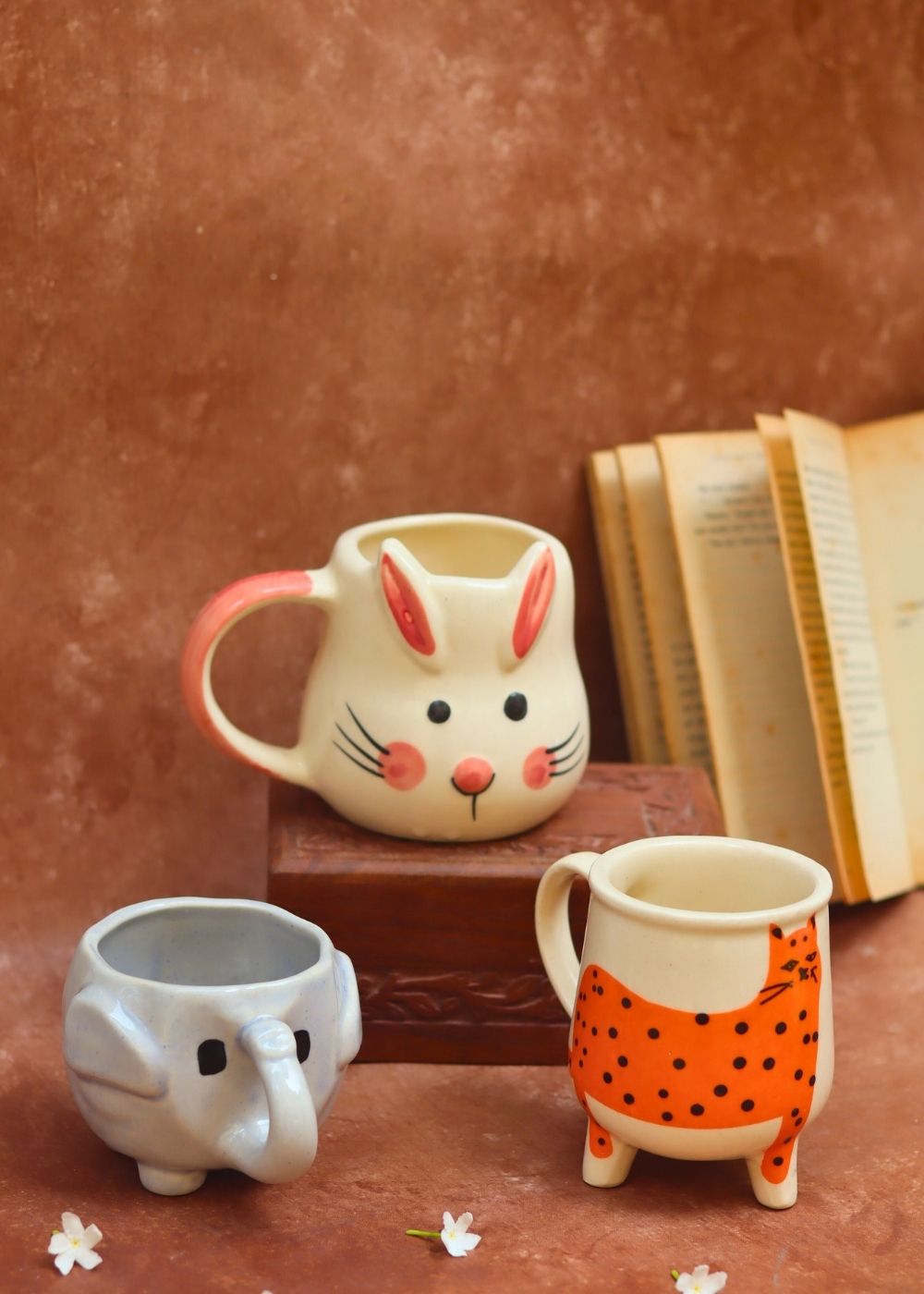 Ele, Dog & Cat Mug - Best Selling Combo of 3 with premium quality material