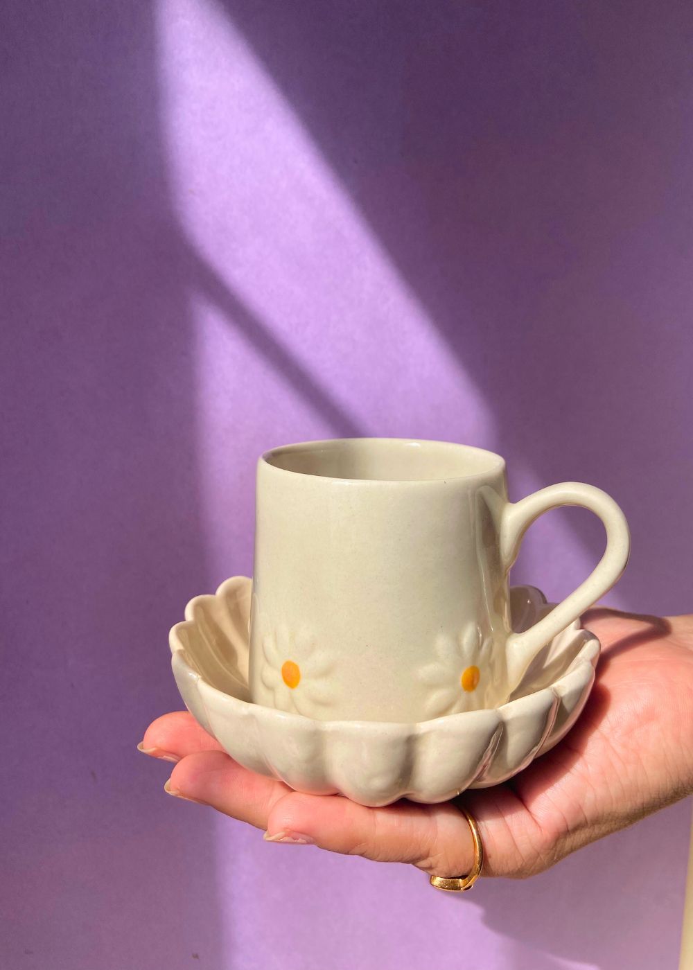 Handmade bowl & mug set 