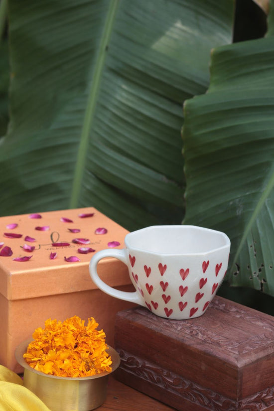 Heart Mug Diwali Gift Box premium quality material