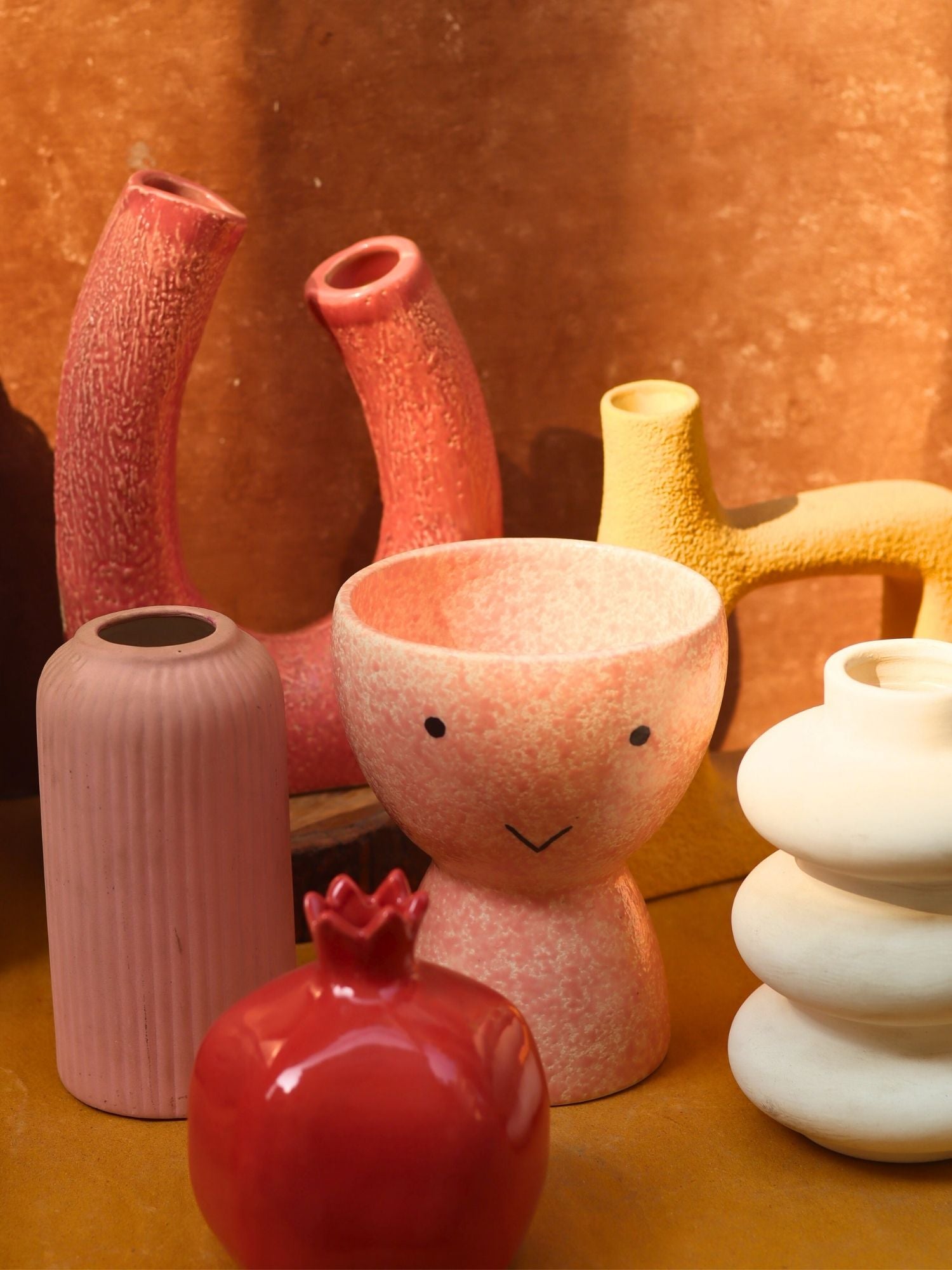 Set of 6 Blossom Bliss Vases (for the price of 5)