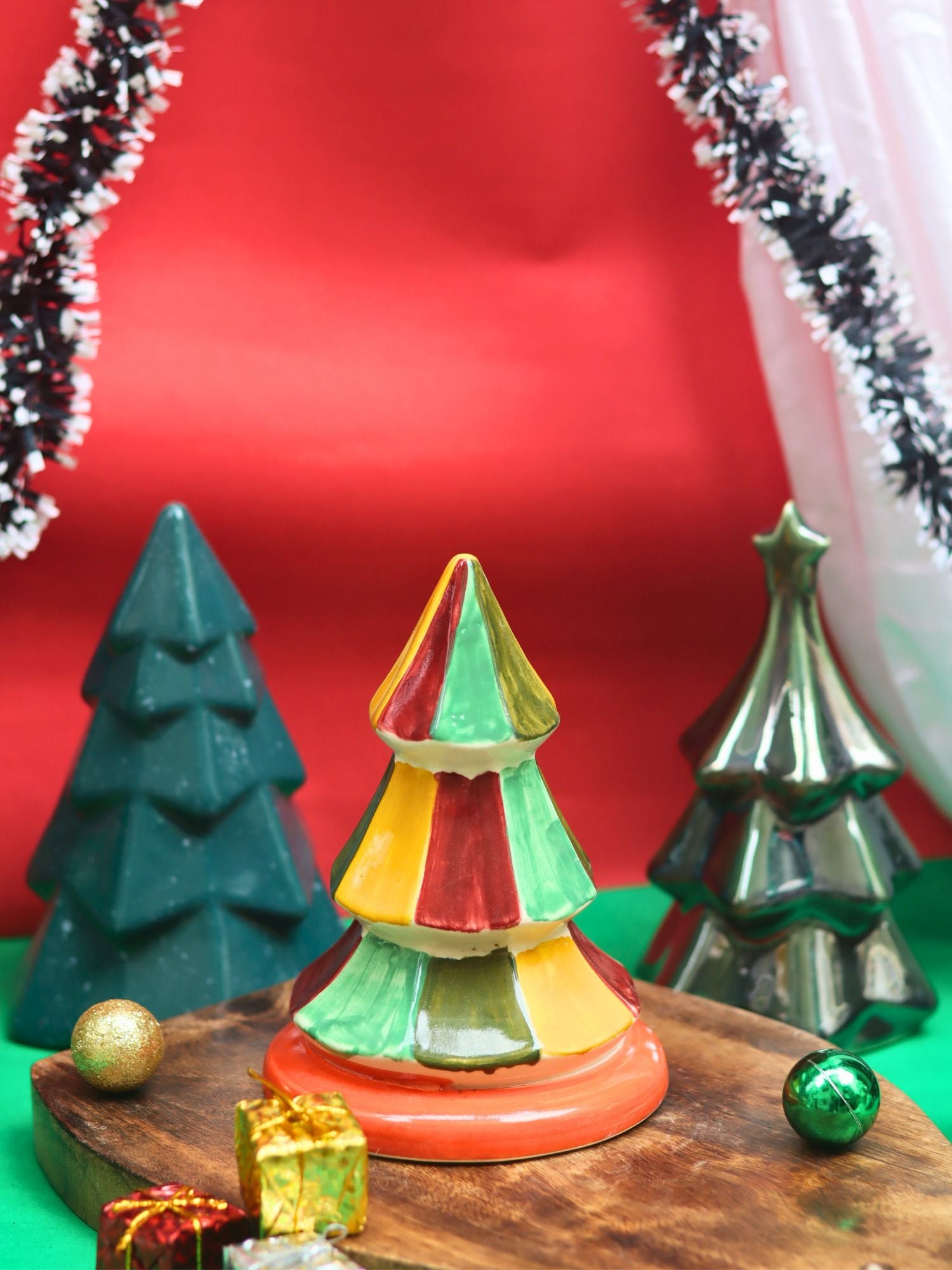 Set of 3 - The Christmas Shine combo made by ceramic