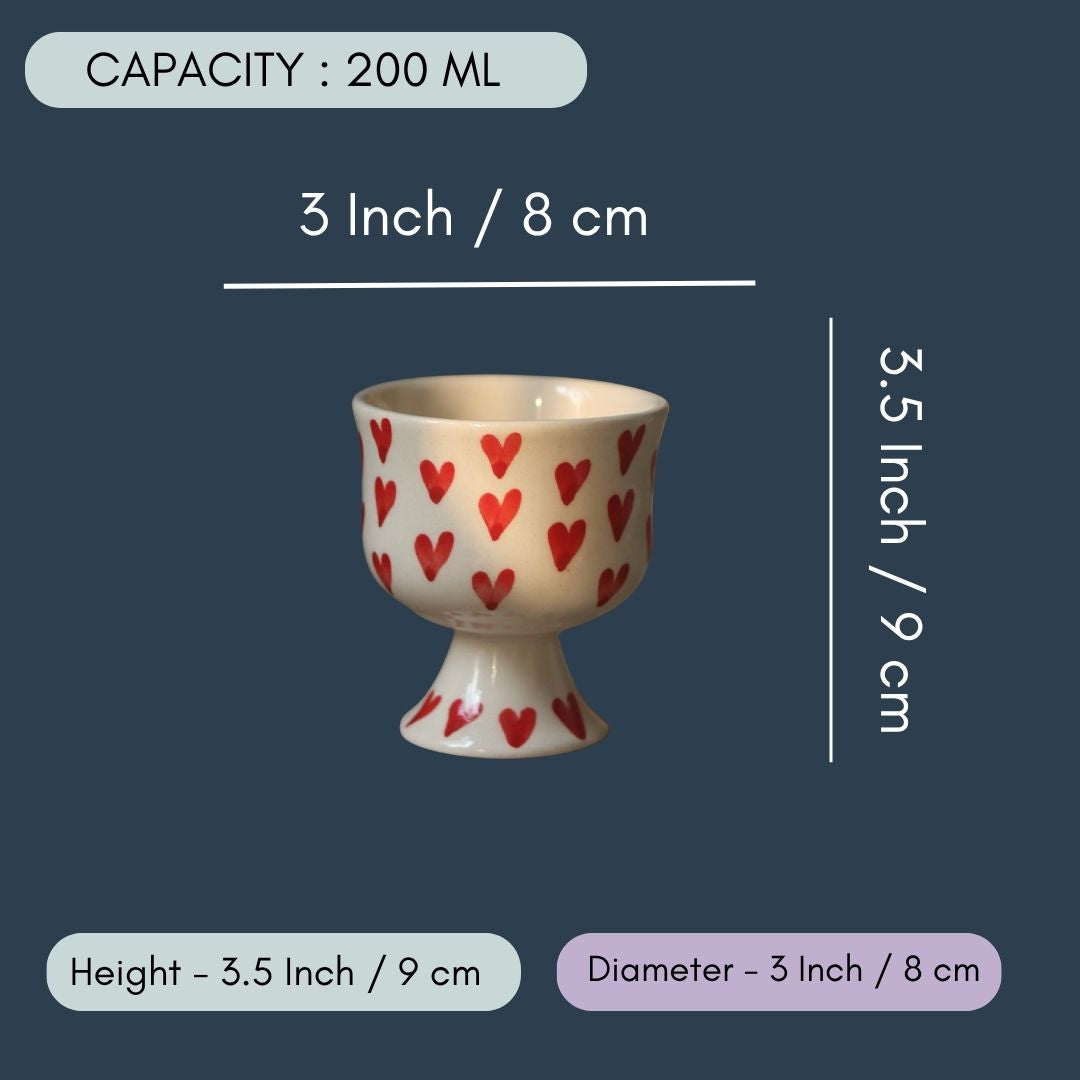 All Heart Ice Cream Goblet