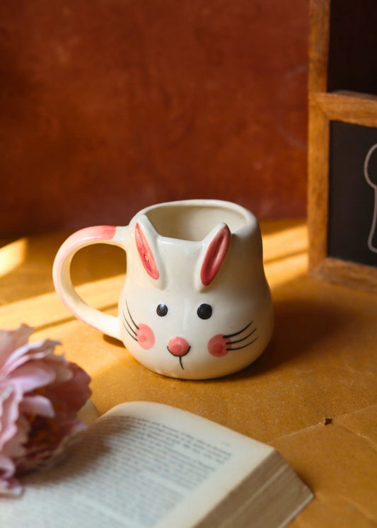 Bunny Coffee mug made by ceramic