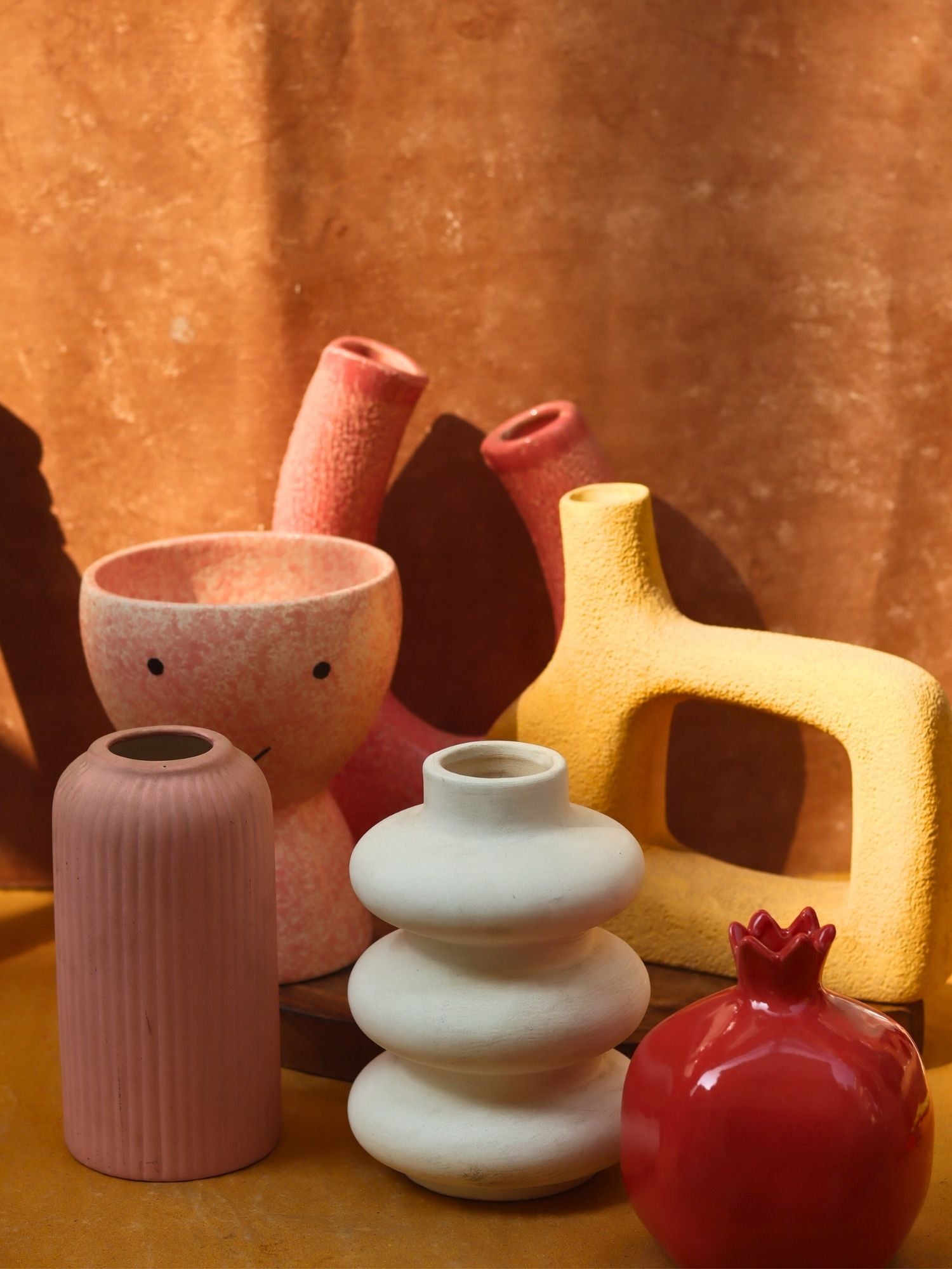 Set of 6 Blossom Bliss Vases (for the price of 5)