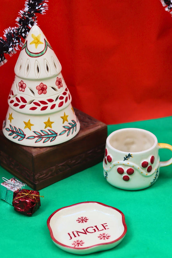 handmade Set of 3 - Santa Snowland Combo