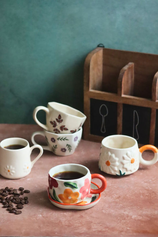 Set of 6 Elegant Mugs Combo (for the price of 5) with premium quality material