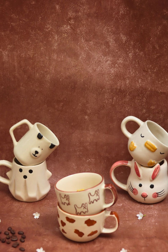 Set of 6 Pinteresty Brew Mugs (for the price of 5) with premium quality material