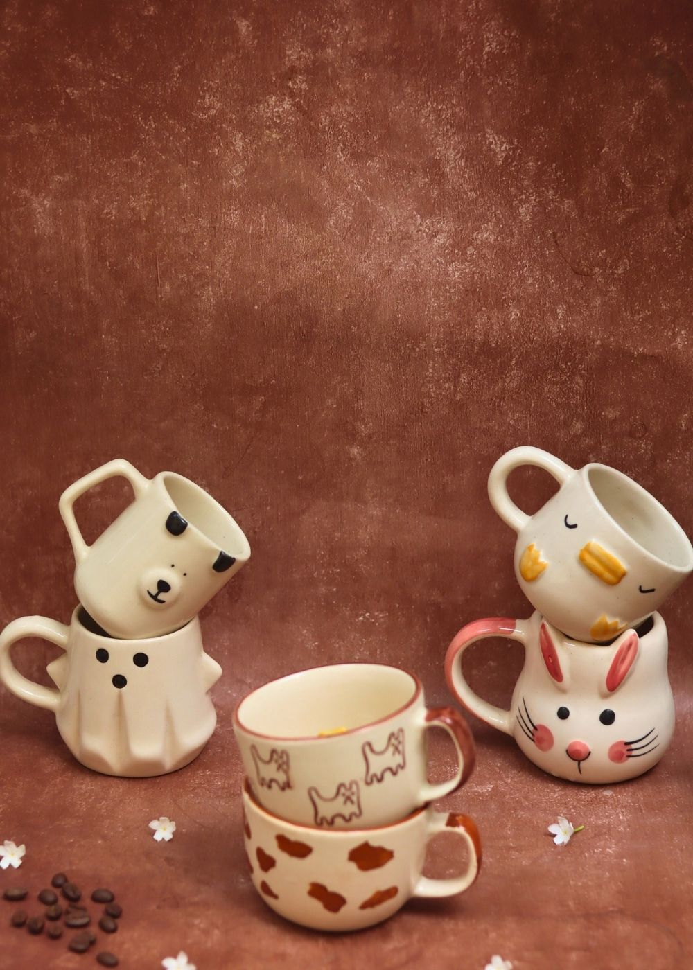 Set of 6 Pinteresty Brew Mugs (for the price of 5) with premium quality material