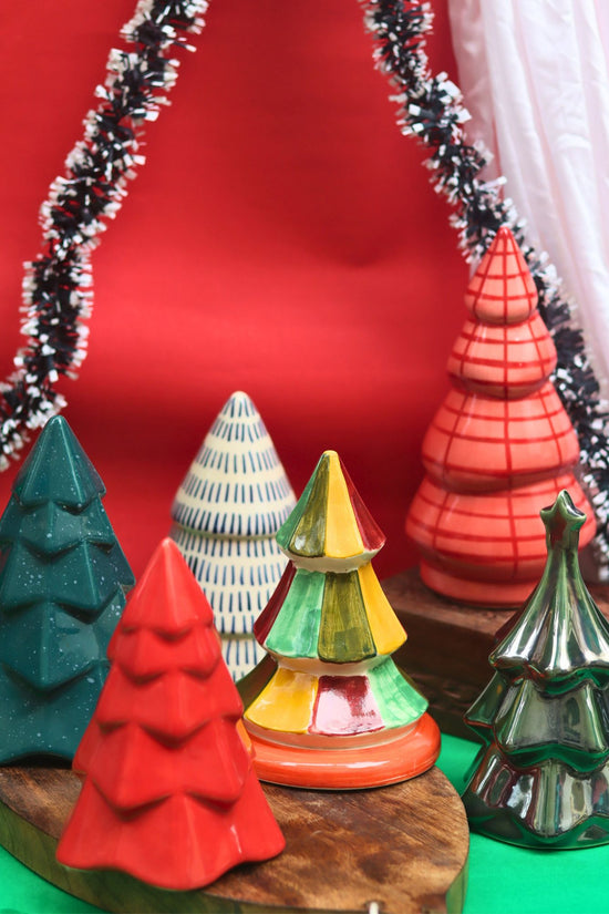 handmade Set of 6 Christmas festive tree combo (for the price of 5) for this christmas festive season