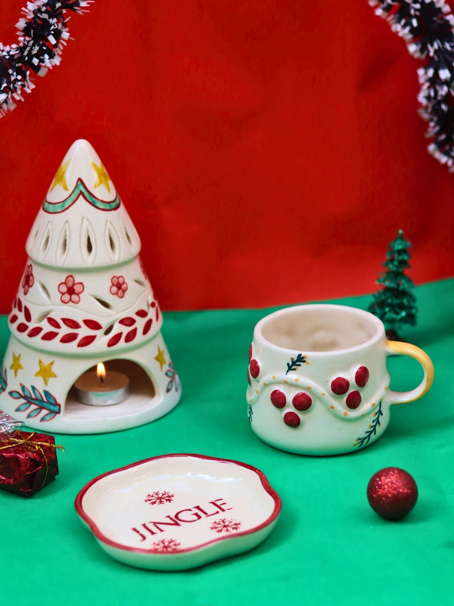 Set of 3 - Santa Snowland Combo with premium quality material