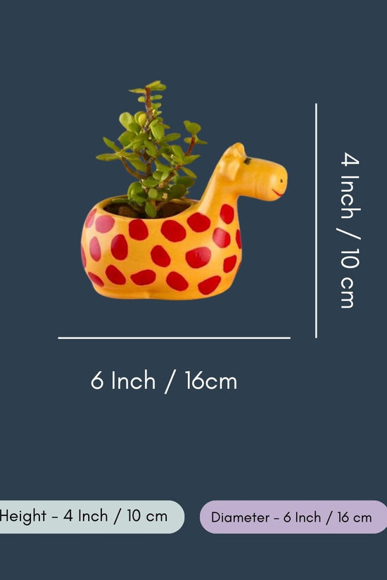 Giraffe Table Planter
