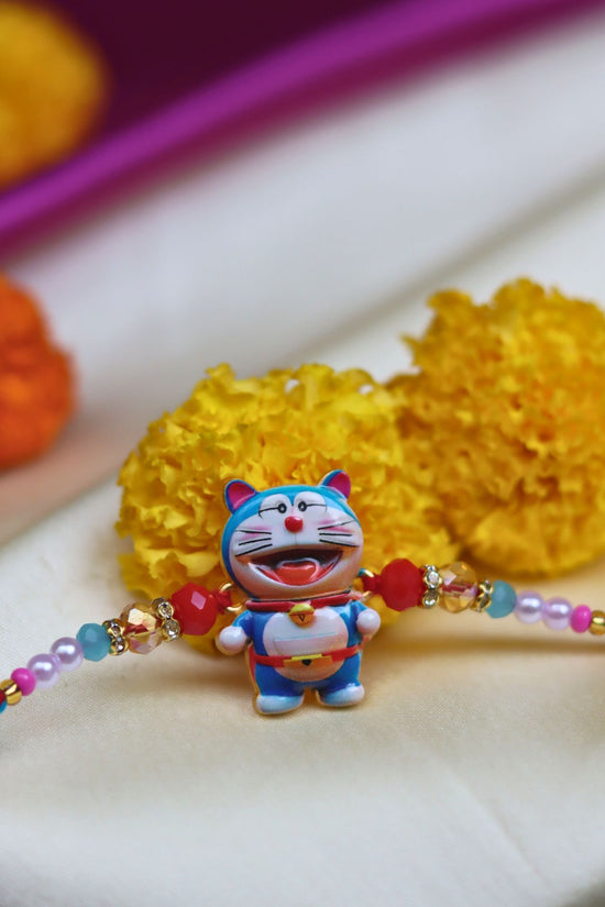 Doraemon Rakhi made for kids