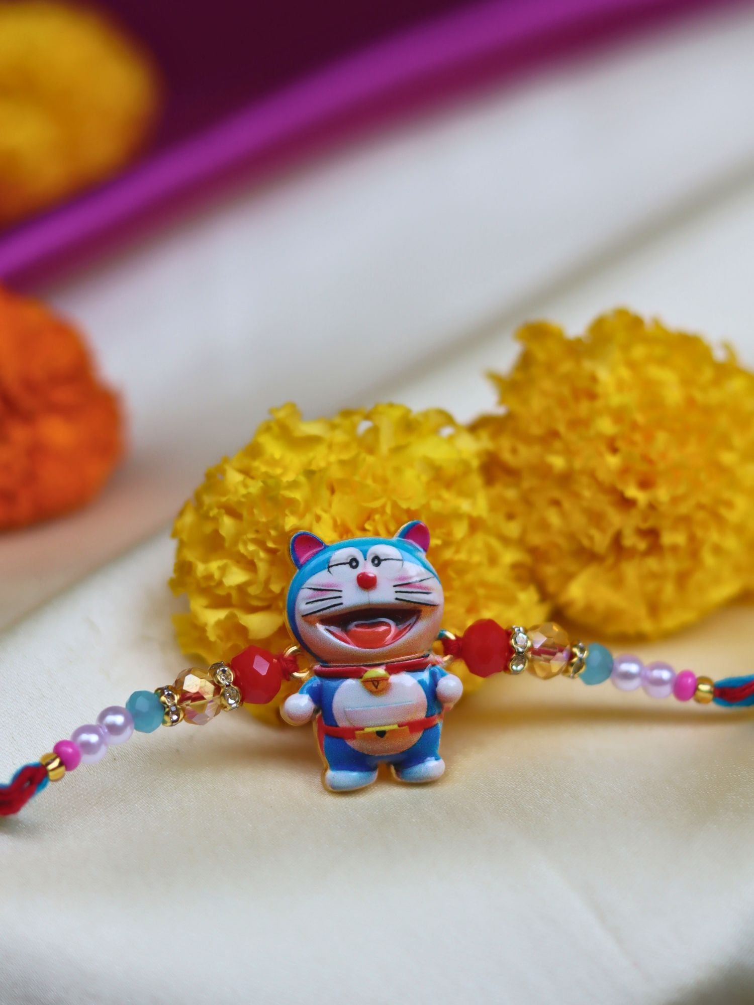 Doraemon Rakhi made for kids