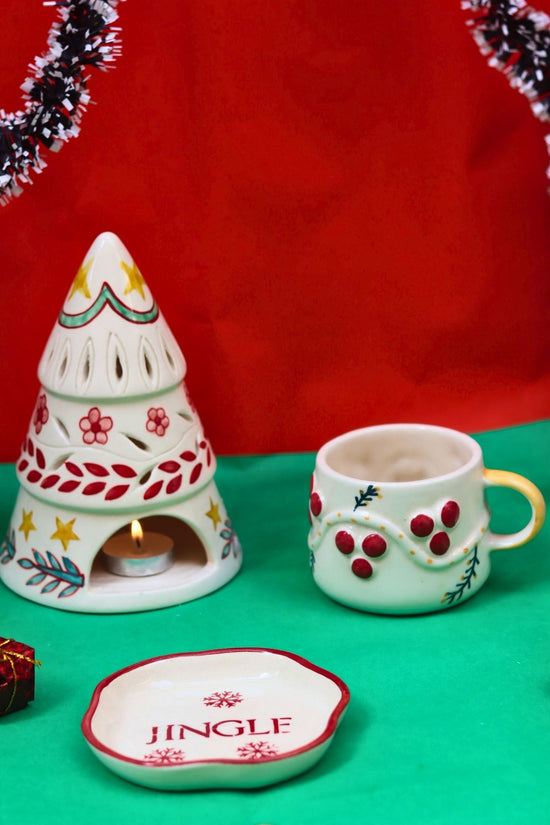 Set of 3 - Santa Snowland Combo handmade in India