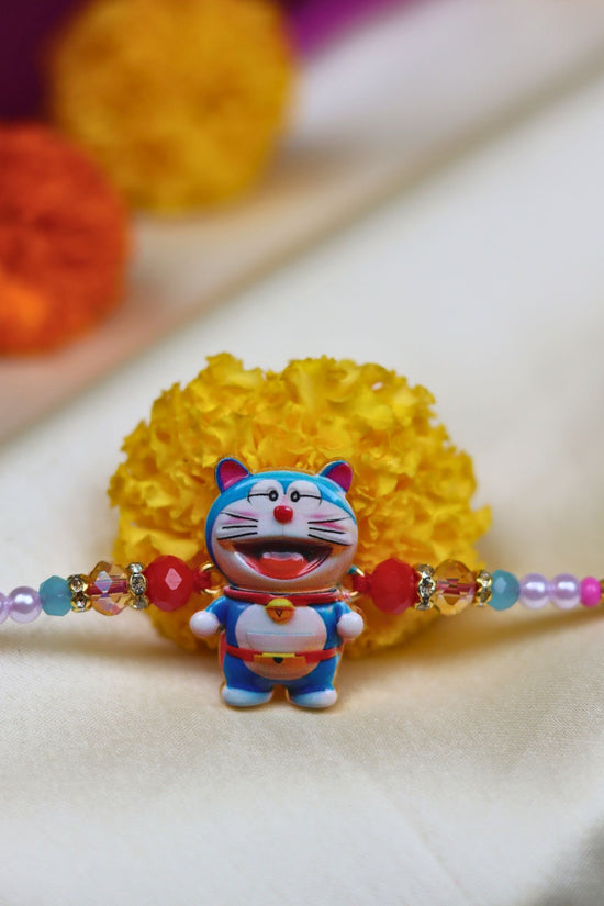 Doraemon Rakhi handmade in India