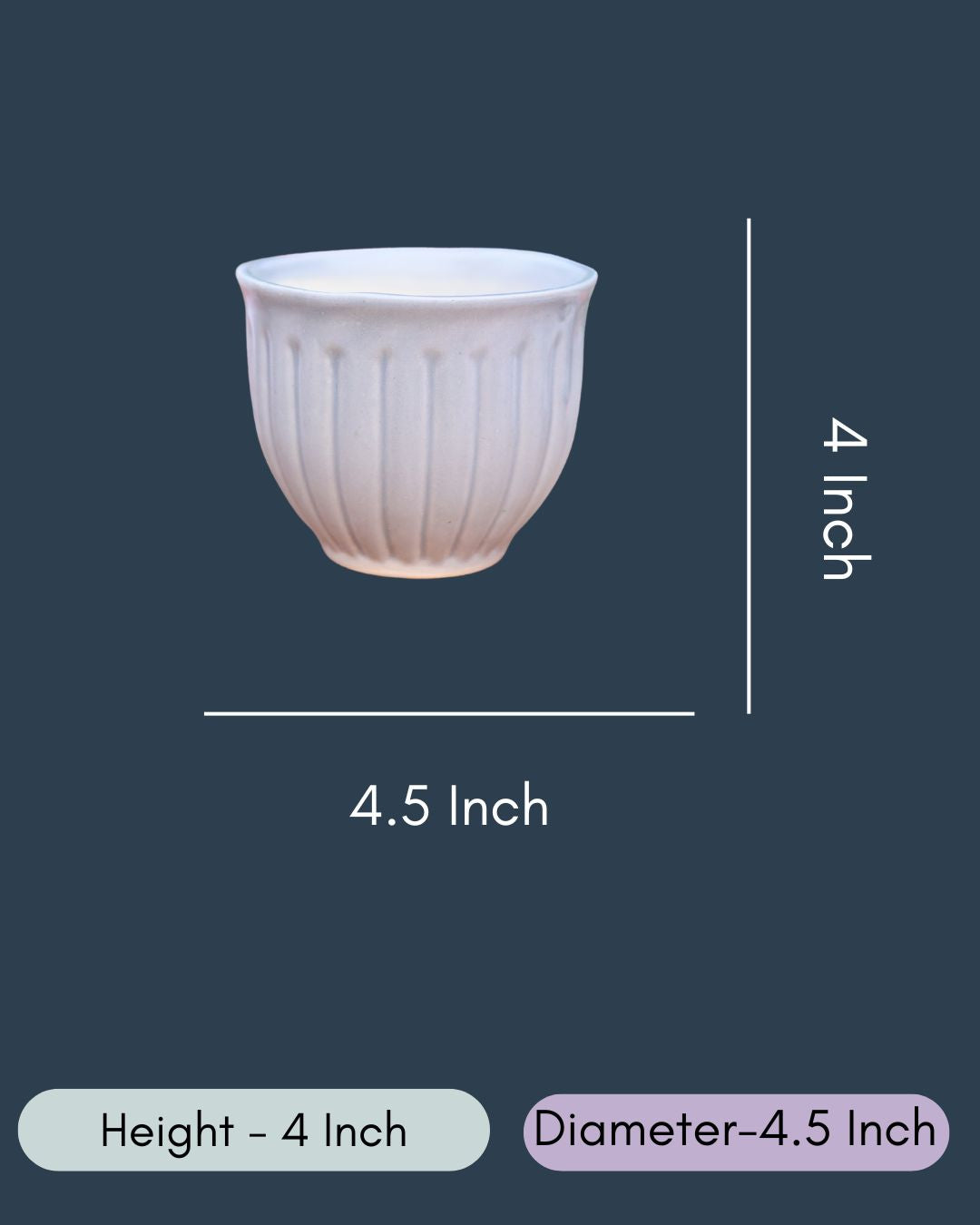Grey Planter