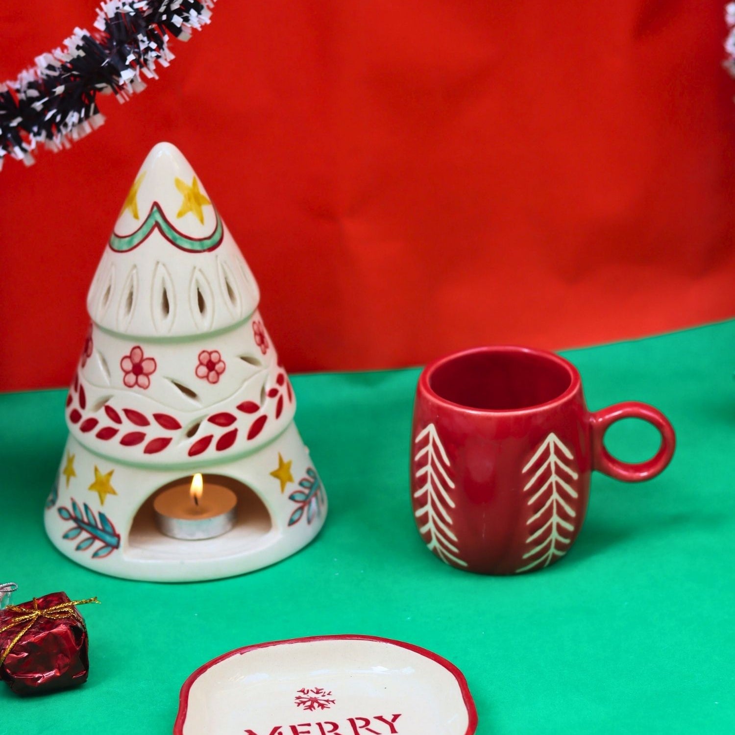 handmade Set of 3 - Merry treat combo