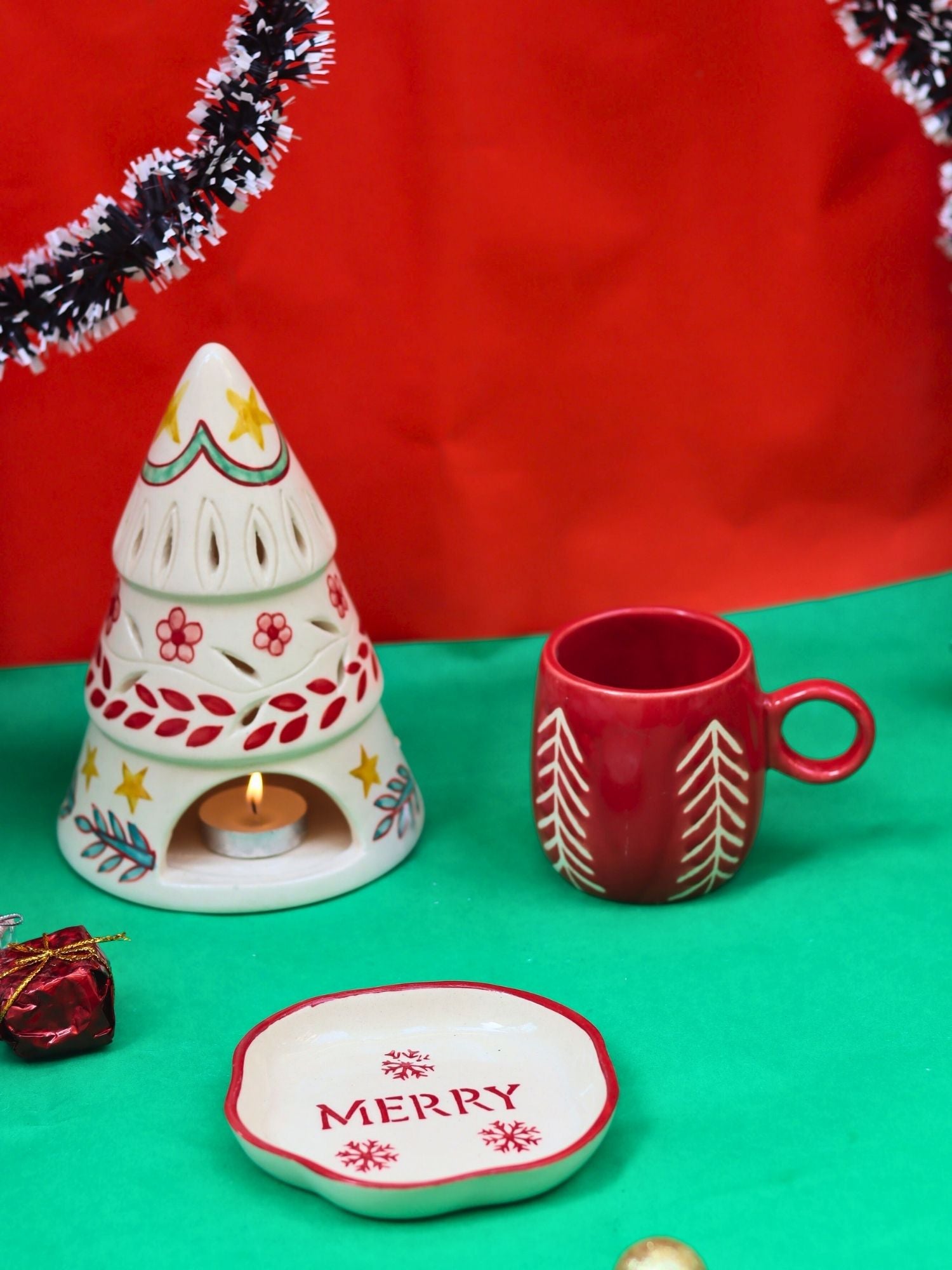 handmade Set of 3 - Merry treat combo