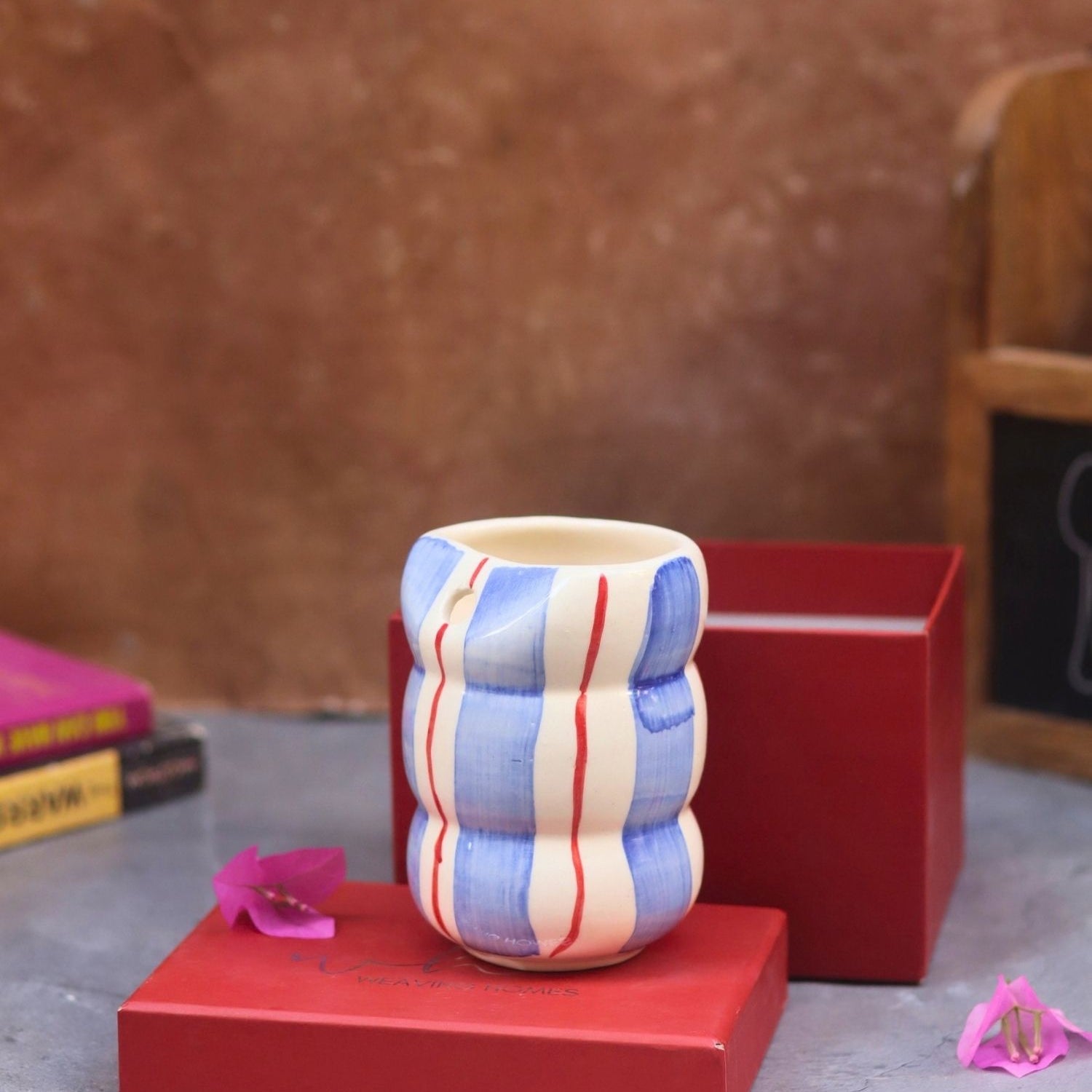 handmade Cool Blue Sipper in a Gift Box