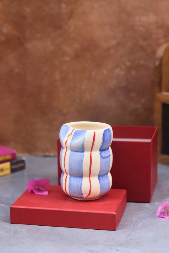 handmade Cool Blue Sipper in a Gift Box