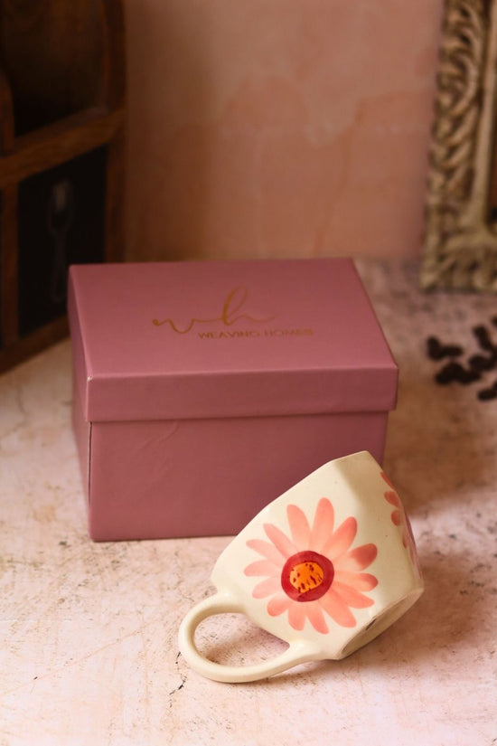 Flower Mug in a Gift Box with premium quality material
