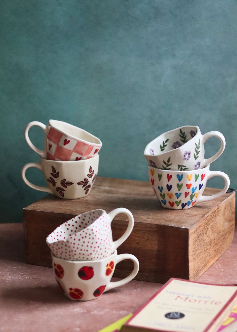 Set of 6 Morning Mates Mugs (for the price of 5) with premium quality material