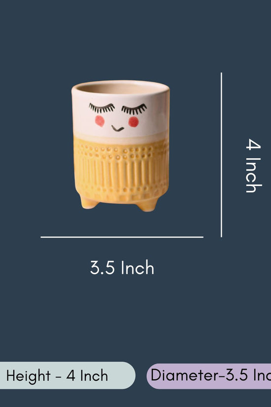 Tweety Planter - Yellow