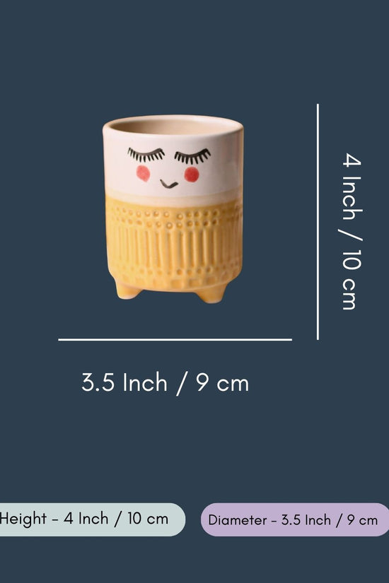 Tweety Planter - Yellow