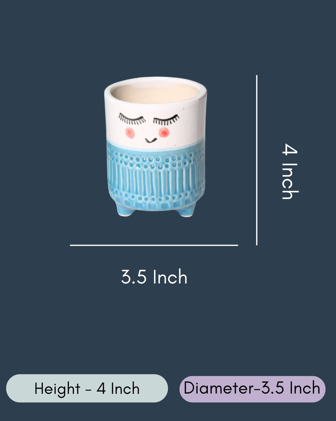 Tweety Planter - Blue