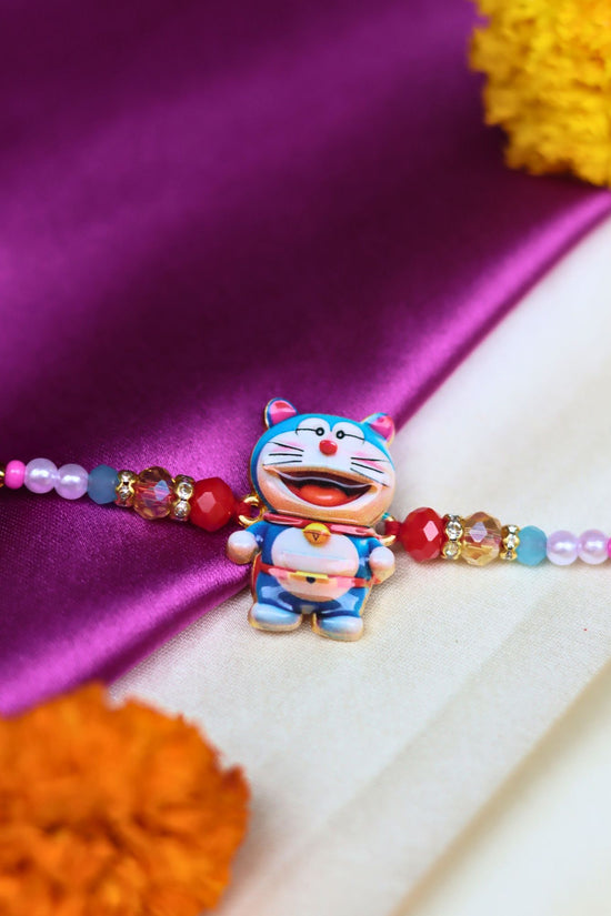 Doraemon Rakhi handmade in India