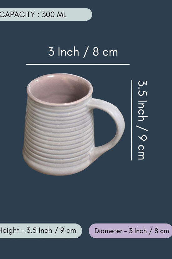 Shades of Grey Coffee Mug - Tall