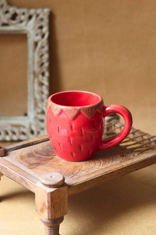 Handmade Og Strawberry Mug