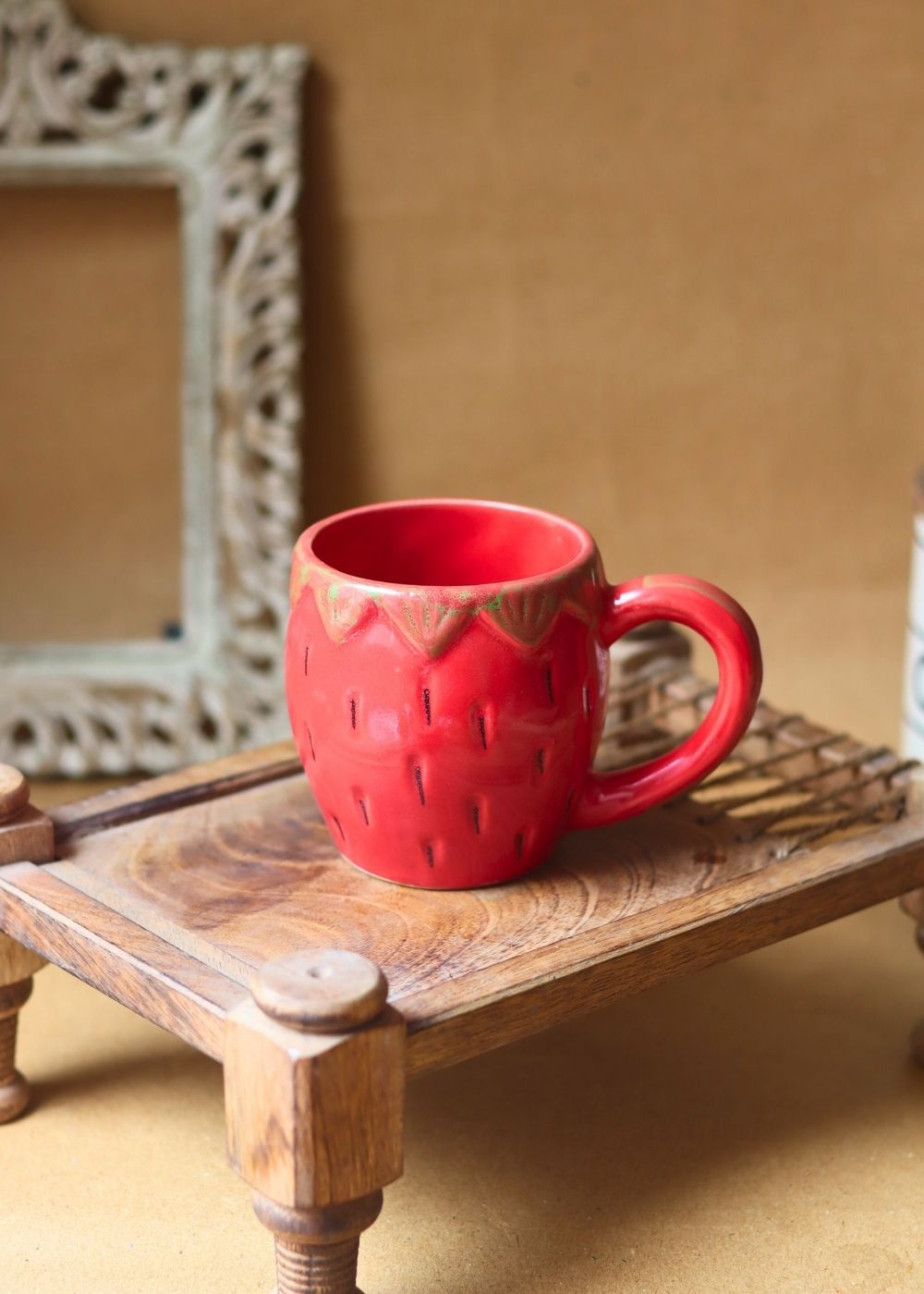 Handmade Og Strawberry Mug