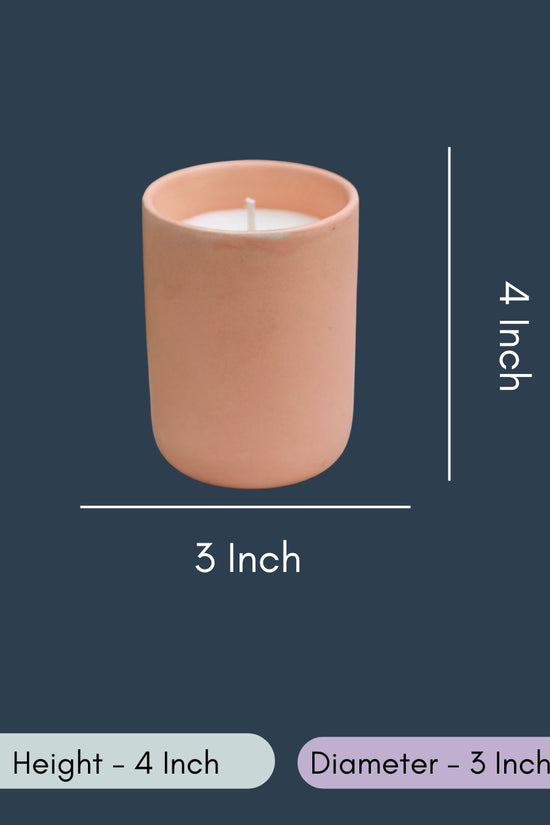 Ceramic Candle - Strawberry