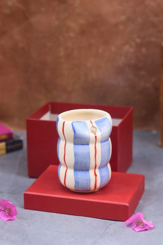 Cool Blue Sipper in a Gift Box handmade in india