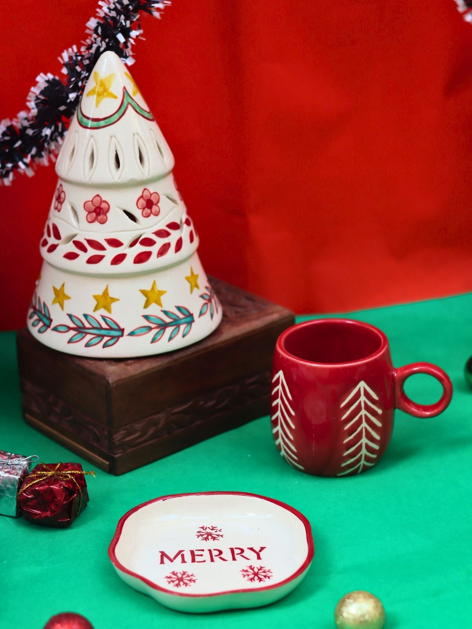 Set of 3 - Merry treat combo handmade in India