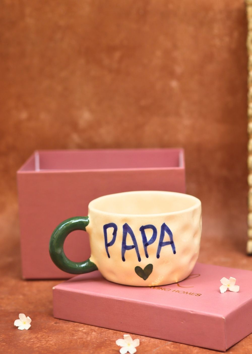 PAPA Mug in a Gift Box made by ceramic
