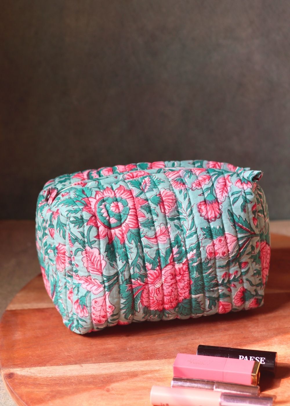 floral mist toiletry bag for your some essentials