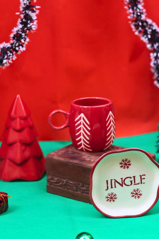 Set of 3 - Red Jolly treats combo handmade in India