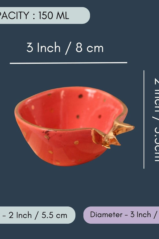 Anar Ice Cream Bowl- Red