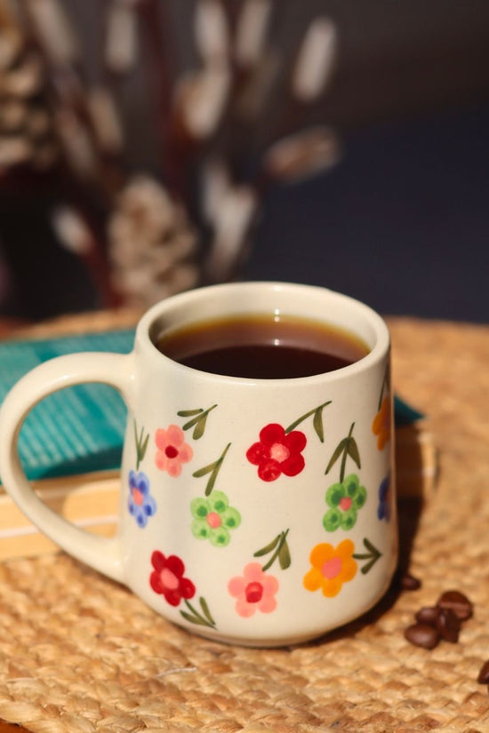 Floral Coffee Mugs 