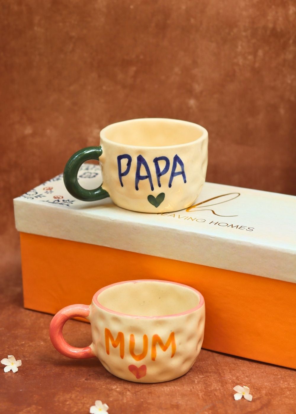 MUM & PAPA Mug in a Gift Box with premium quality material