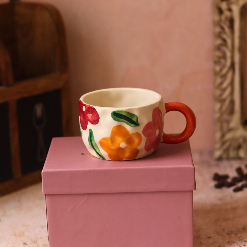 handmade Brightday Mug in a Gift Box