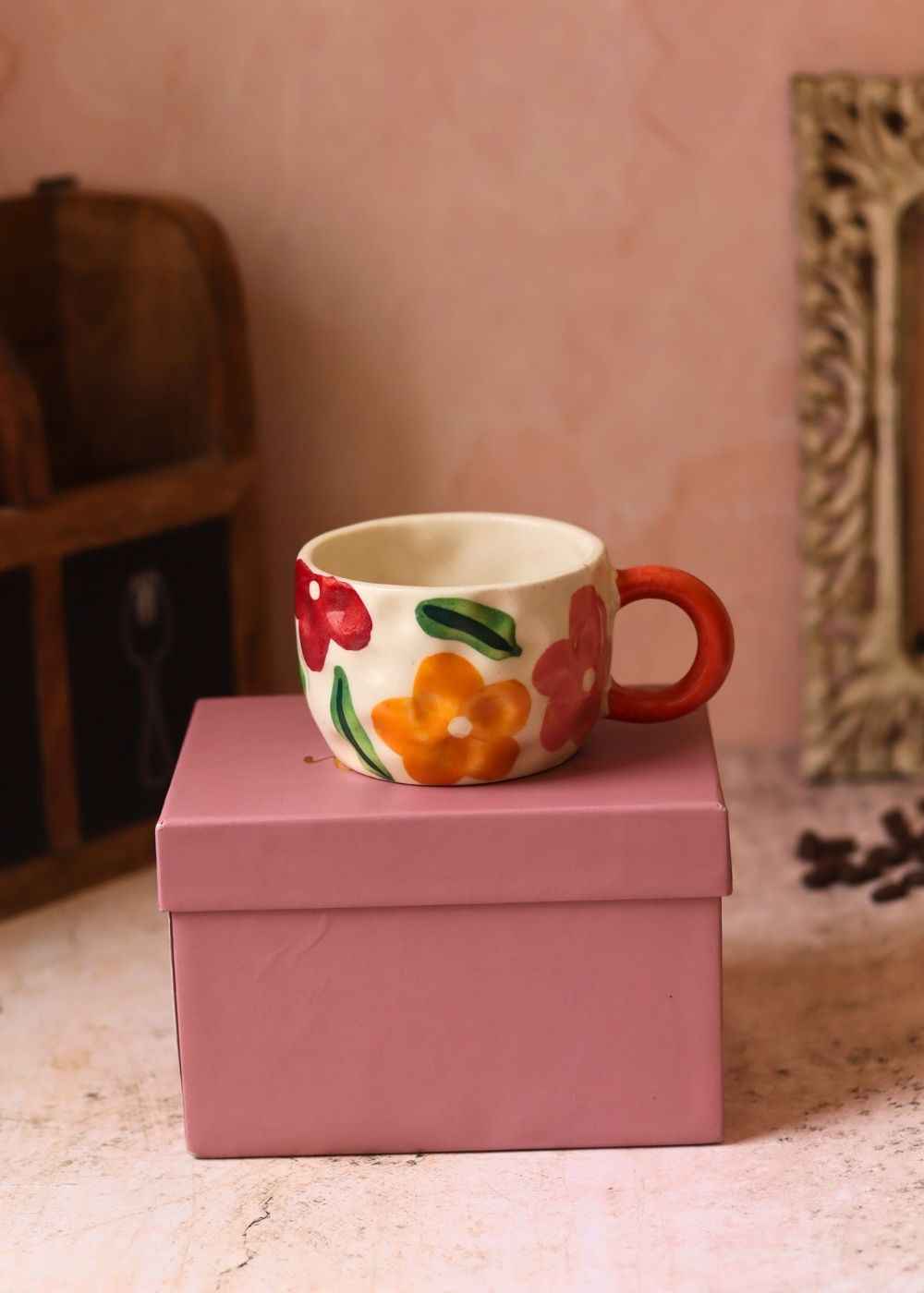 handmade Brightday Mug in a Gift Box
