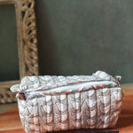 little birdie toiletry bag handmade in india 